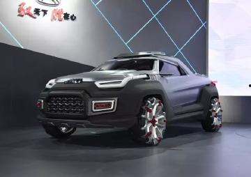 老外看国产皮卡车视频